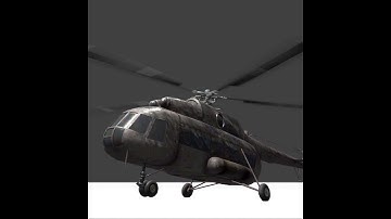3D Helicopter Animation. Eevee (blender 2.93.1)