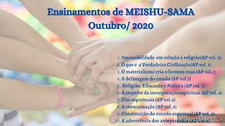 Áudio Ensinamentos de Meishu-Sama - Culto Mensal Outubro/ 2020