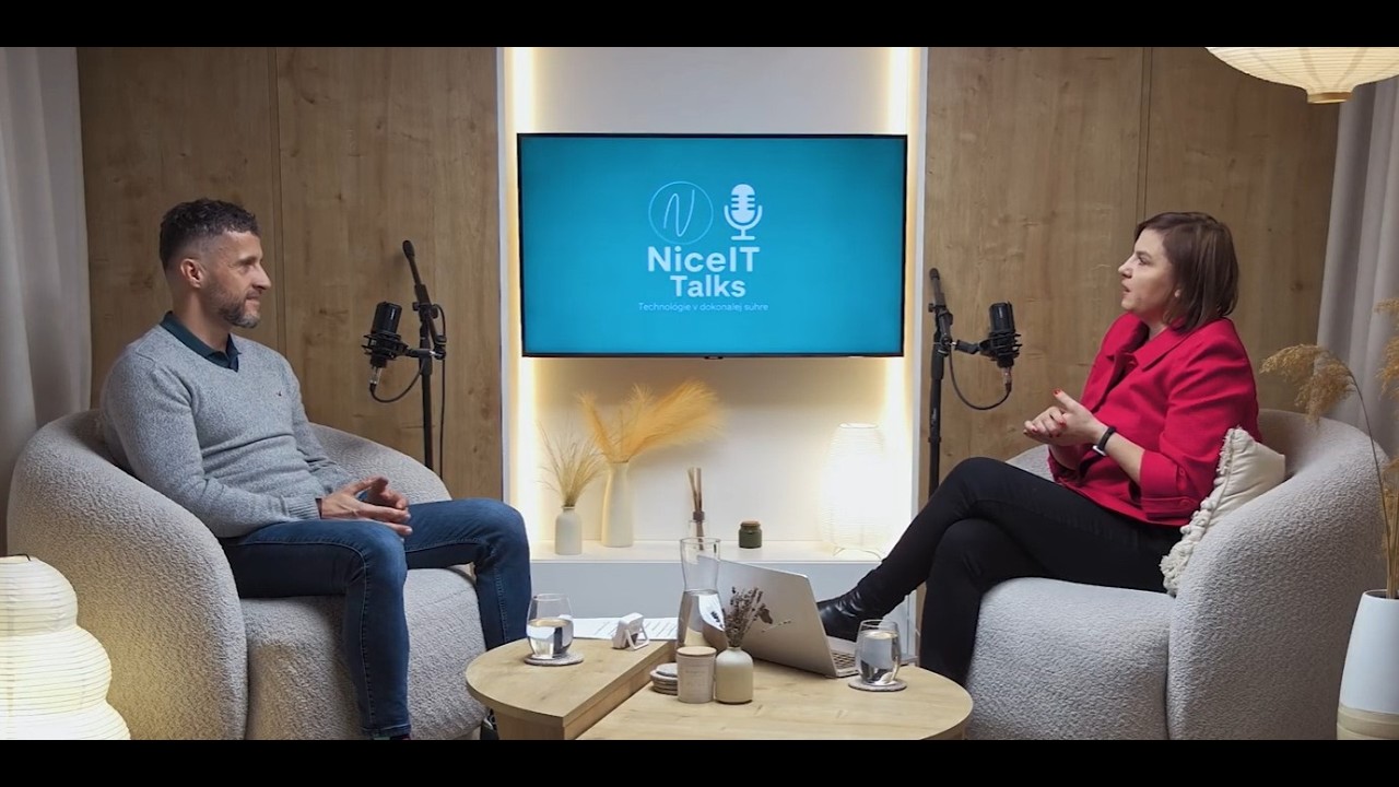 NiceIT Talks #10 - Dátové úložiská, cloud a AI bez strašidelných pojmov s Patríciou Chmelárovou.