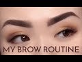 MY BROW ROUTINE | 海外風 外国人風 眉毛の描き方