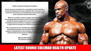 The Latest Update on Ronnie Coleman's Health...