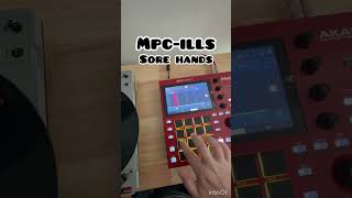 Sore Hands | #fingerdrumming #akai #mpc One+ #music