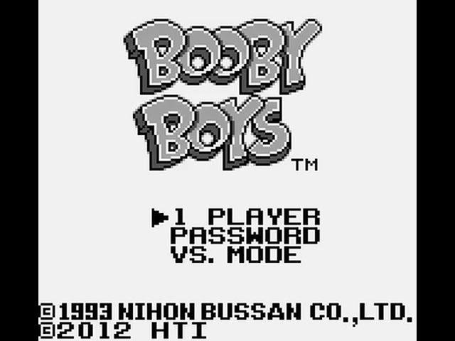 ゲームボーイ - ブービーボーイズ　GB 絶対SIMPLE主義 - 絶対GAMEBOY主義9日目「ブービーボーイズ」