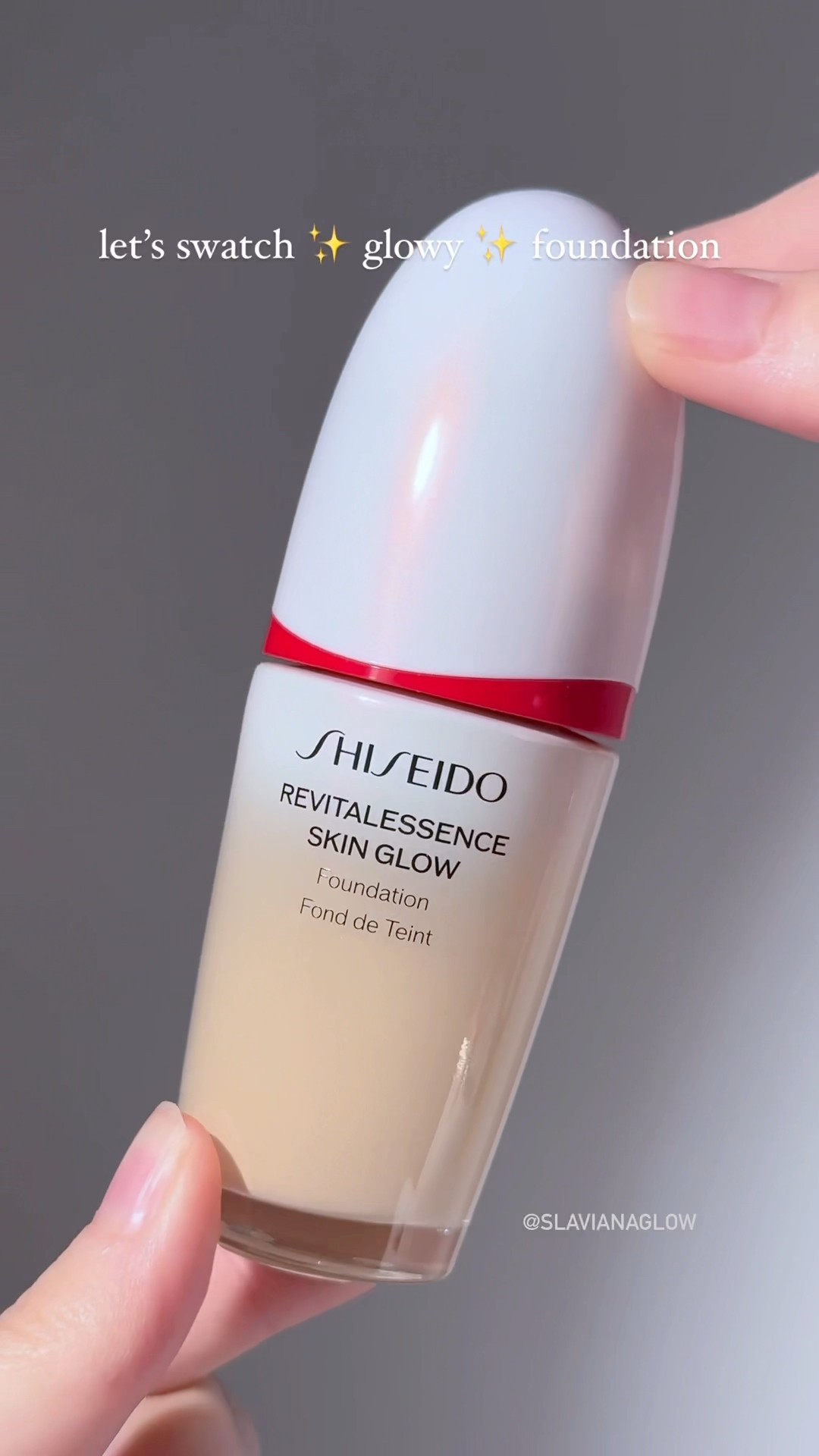 shiseido Revitalessence Skin Glow Foundation SPF 30 in Shell