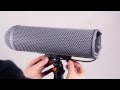 Setting up your Sennheiser MKH 416 in a Rycote Modular Windshield 4 Kit (086001)