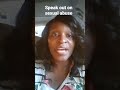 #sexual abuse #survivor #speak out
