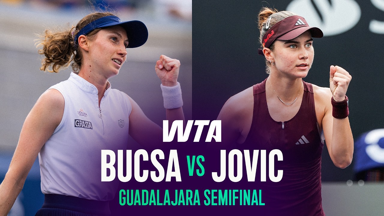 Cristina Bucsa vs. Iva Jovic | 2026 Guadalajara Semifinal | WTA Match Highlights