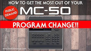 Roland MC-50 - Programming 