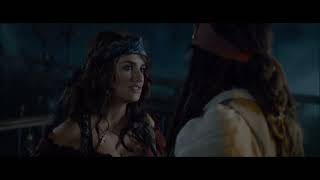 Pirates of the Caribbean 4 - (Jack and Angelica) Deleted Scene with English Subtitles Wealth