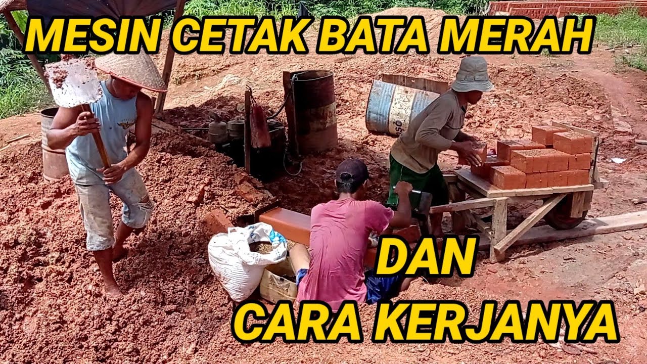 Mesin cetak bata merah