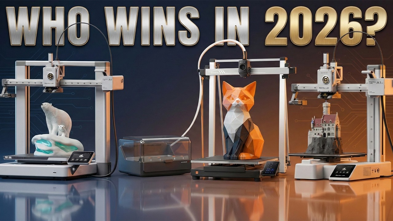 Best Multicolor 3D Printers 2026 - The Only 5 You Should Consider Today ...