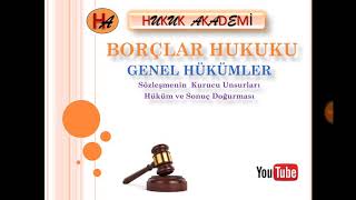 Sözleşmenin Unsurları