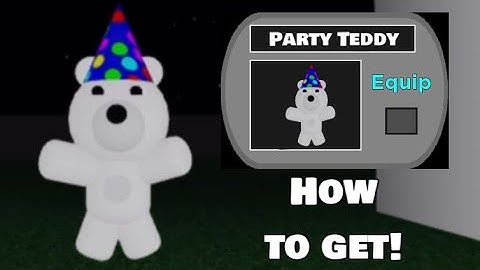 HOW TO GET THE NEW 100K VISITS TEDDY SKIN + BADGE ON PIGGY: THE RESULT OF ISOLATION CONCEPTS!!