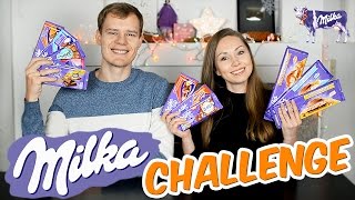 картинка: МИЛКА ЧЕЛЛЕНДЖ // MILKA CHALLENGE!