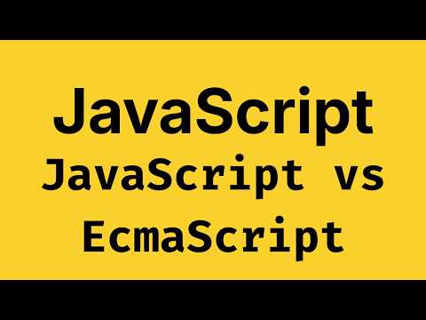 JavaScript, ECMAScript and TC39 Explained - JavaScript Course 2026