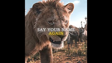 Thumbnail of "Scar -Taka" | Should he be the Lion King? | Let It Happen-Tame Impala(slowed) #aaronpierre #beyonce