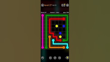 Flow Free - Rectangles - Rectangle Pack - Level 27 (8x10)