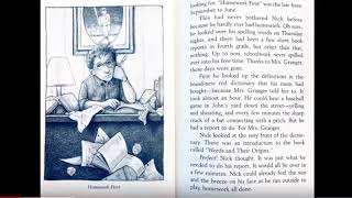 Read Aloud of Frindle: Chapter 4
