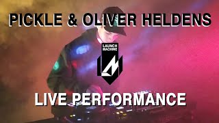 PICKLE VS OLIVER HELDENS LIVE PERFORMANCE (Launchmachine Mashup)