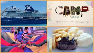 Celebrity Cruises Camp At Sea Kid S Club Activities Food 4K 