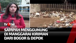 Download lagu Alat Berat Dikerahkan Angkut Tumpukan Sampah di Pintu Air Manggarai | Kabar Petang tvOne