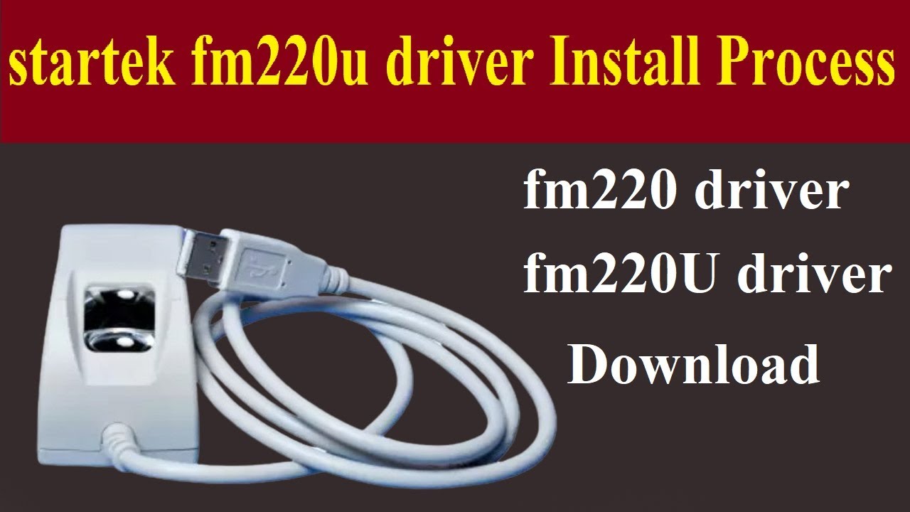 startek fm220u install full Process Hindi | fm220u installation ...