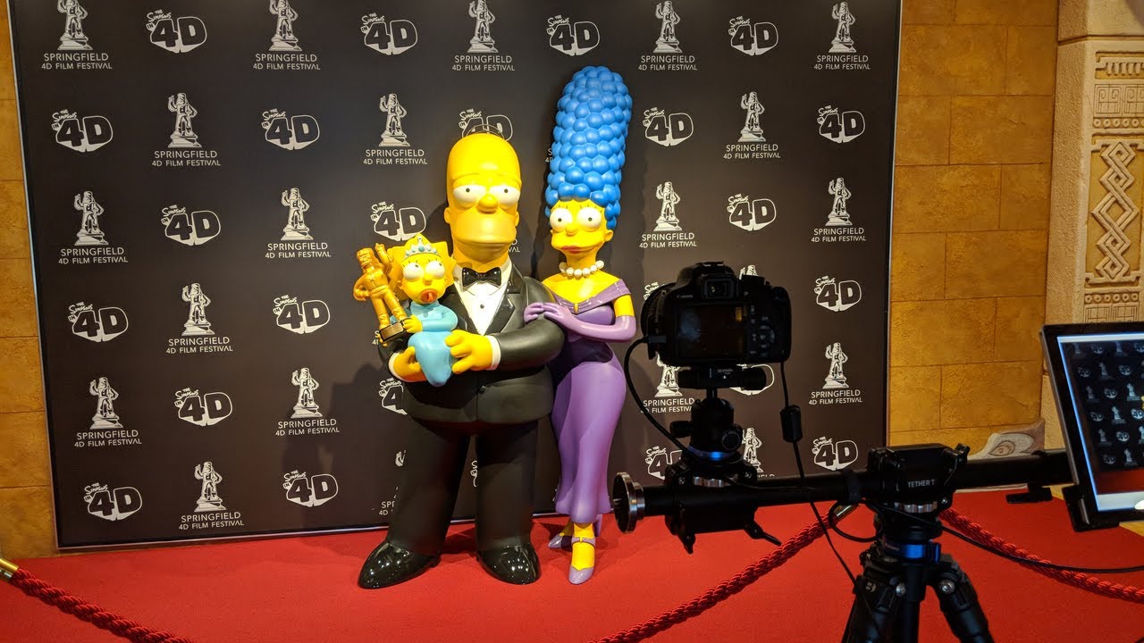 Simpsons 4D fans to Myrtle Beach Ride YouTube