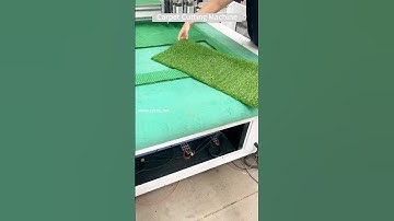 Artificial Grass Carpet CNC Cutting Machine