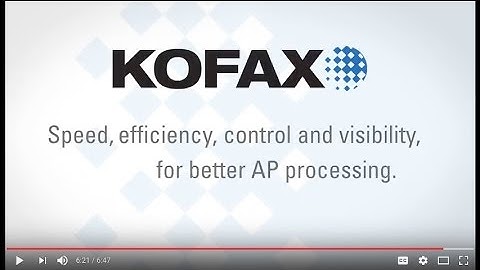 Kofax Invoice and AP Automation Solutions