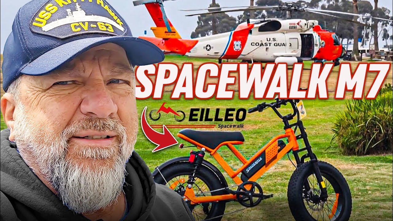 Обзор Eilleo SpaceWalk M7 🚴 | Футуристический электровелосипед, протестированный Starboard Bow