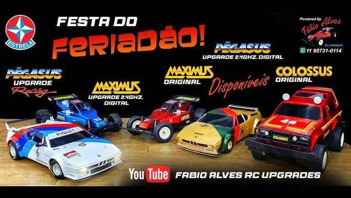 Pin de Fábio M. Alves em Maximus, Colossus e Pégasus Estrela - Convertidos  para AutomodelosFoguetinhos !!!