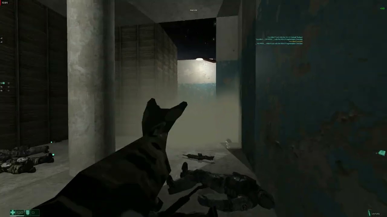 FEAR COMBAT INTENSE SHOTGUN GAMEPLAY