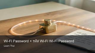 Wi-Fi Password × รหัส Wi-Fi Wi-Fi Password | Learn Thai · n20dle calbenetic screenshot 4