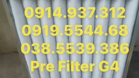 Địa chỉ mua bán Tấm bông lọc bụi khí G1, G2, G3, G4 - tại Hà Nội. Gọi ngay: 0914937312 - 0919554468