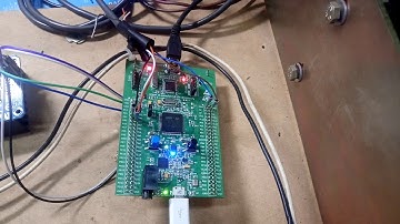 Happ wheel servo FFB - stm32f4discovery - bts7960b - MMos 2014 - Wheelcheck iRacing testing -