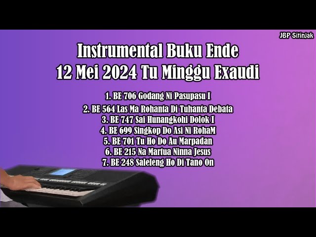 Instrumental Buku Ende 12 Mei 2024 Tu Minggu Exaudi class=
