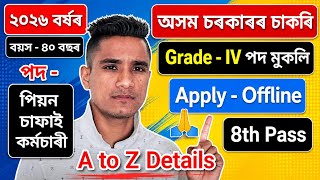 Tinsukia Chief Judicial Magistrate 2026 Recruitment ( Peon & Safai ) Post Apply Offline A to Z 🙏 Tinsukia Chief Judicial Magistrate 2026 Recruitment ( Peon & Safai ) Post Apply Offline A to Z 🙏