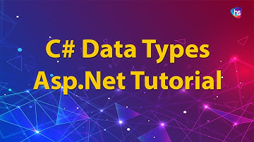 Free C# Tutorial | C# DataTypes | CSharp Data types in programming | Sekharmetla | Harisystems