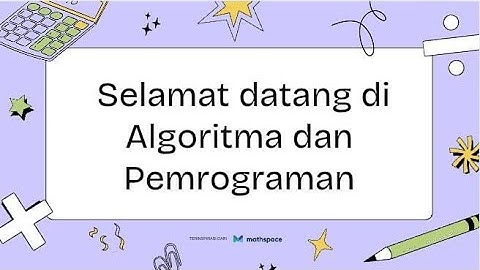 algoritma dan pemrograman kelas 9 fase D