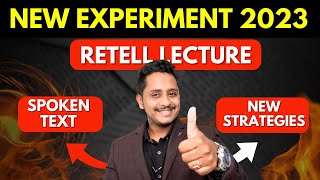 PTE EXPERIMENT | Retell Lecture & Summarize Spoken Text | New Strategies | Skills PTE