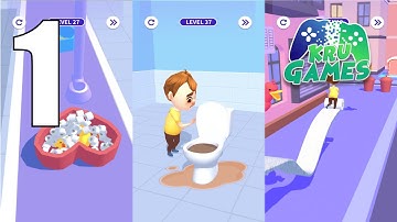 Toilet Games 2: The Big Flush Gameplay Walkthrough #1 (Android, IOS)