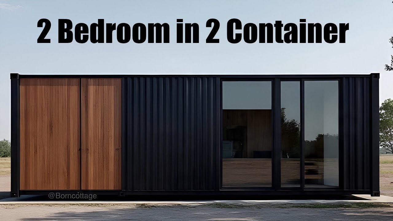 BIG Living | Off Grid Living in a 3x 20ft Shipping Container Home ...