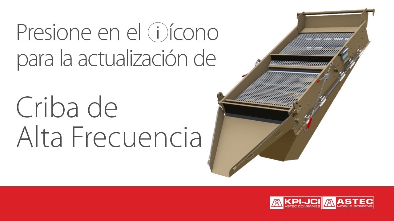 Animación de la Criba de Alta Frecuencia