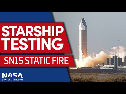 LIVE: Starship SN15 Static Fire #2