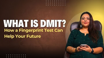 WHAT IS DMIT?  How a Fingerprint Test Can Help Your Future !!