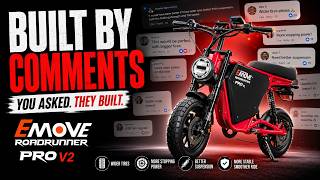 You Asked. We Built It. EMOVE RoadRunner Pro V2