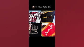 اربع رفايق ذيابه 