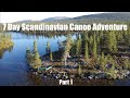 7 day scandinavian wilderness canoe trip  part 1   rogen naturreservat sweden