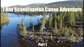 7 Day Scandinavian Wilderness Canoe Trip.  Part 1   Rogen Naturreservat, Sweden.