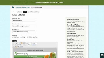 Maven RSS to Email Setup Tutorial